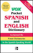 Details for Vox Pocket Spanish-English Dictionary