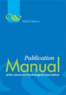 Details for Publication Manual of the American Psychological Association